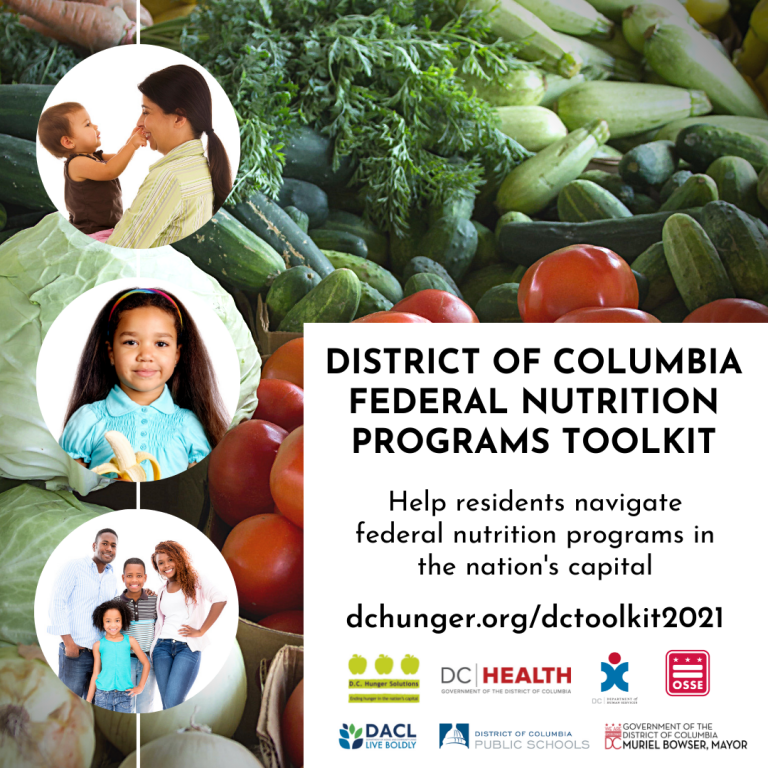 Federal Nutrition Programs DC Hunger Solutions